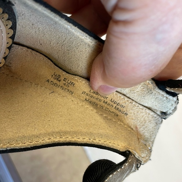 Sam Edelman Addison Black Suede Open Toe Ankle Strap Heels - Picture 10 of 10